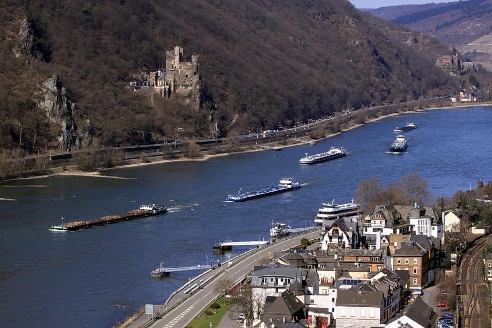 Hotel Café Post Rüdesheim am Rhein Buitenkant foto
