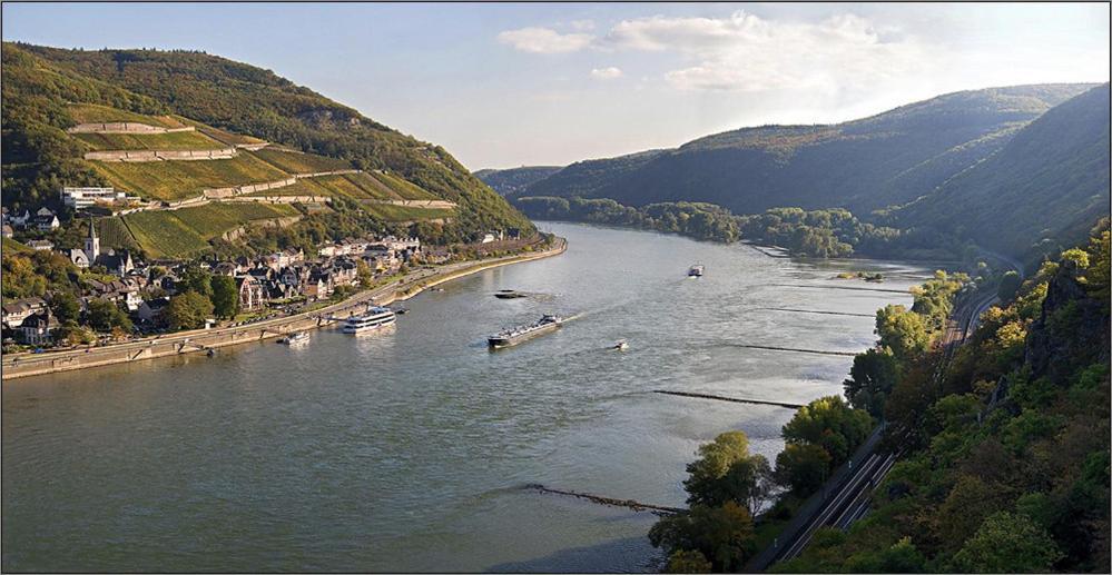 Hotel Café Post Rüdesheim am Rhein Buitenkant foto