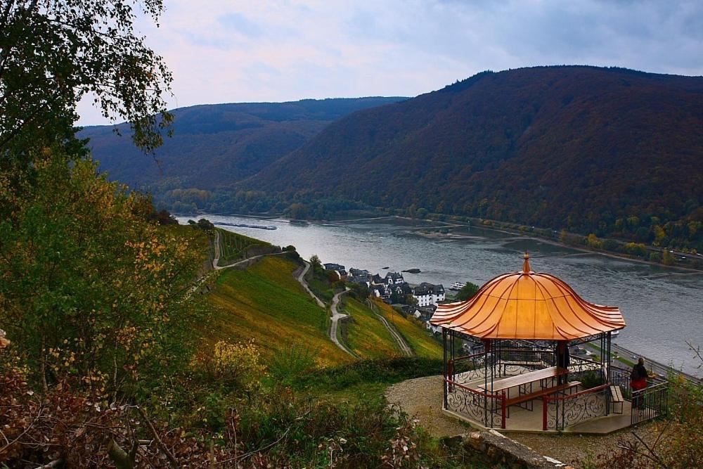 Hotel Café Post Rüdesheim am Rhein Buitenkant foto