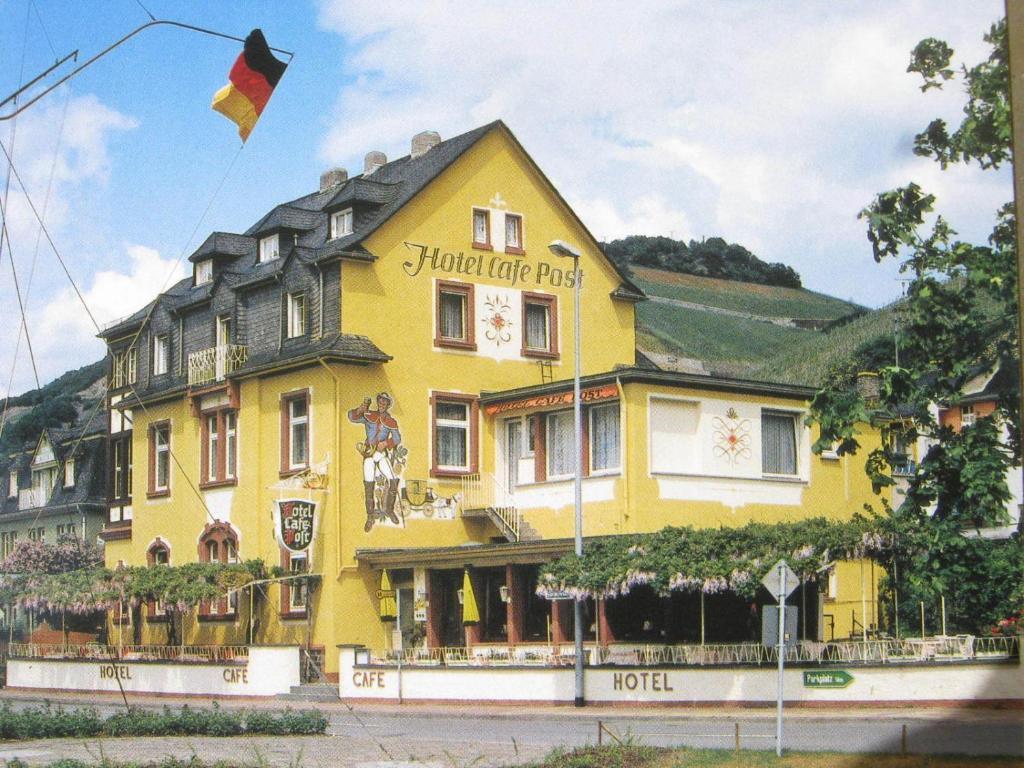 Hotel Café Post Rüdesheim am Rhein Buitenkant foto
